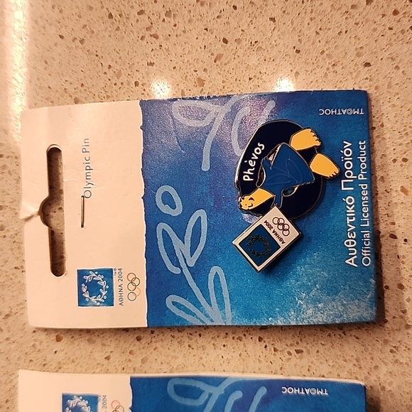 Lot of Three (3) Olympic Pins from 2004 Athens Greece Bid - Picture 4 of 5